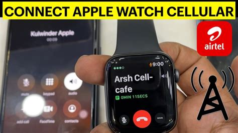 how to hook up cellular on apple watch